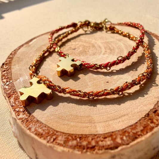 Bracelet Puzzle – Lien Précieux