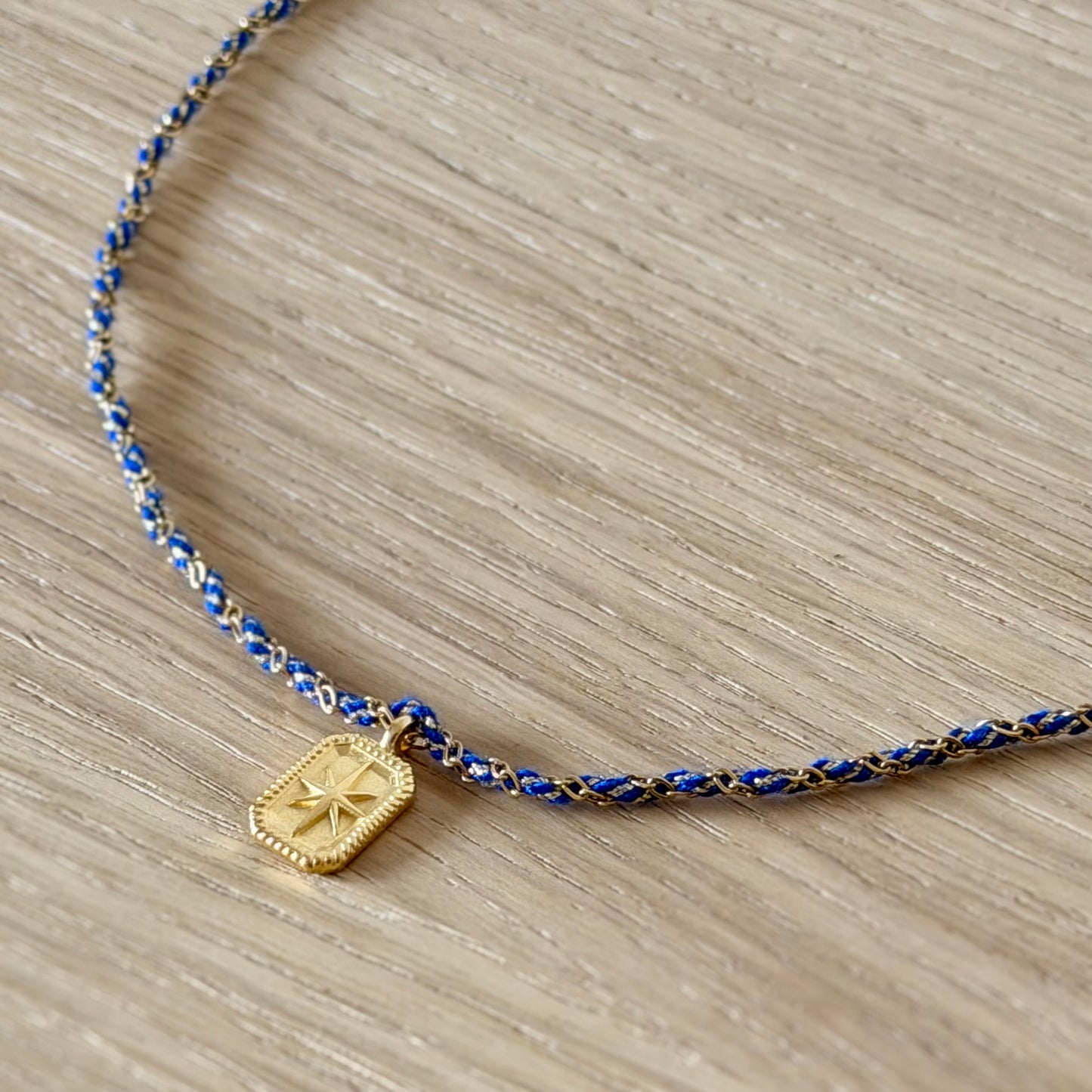 Collier torsadée, chaîne et cordon ✨