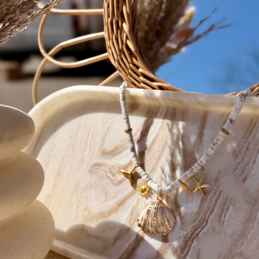 Collier Écume Dorée