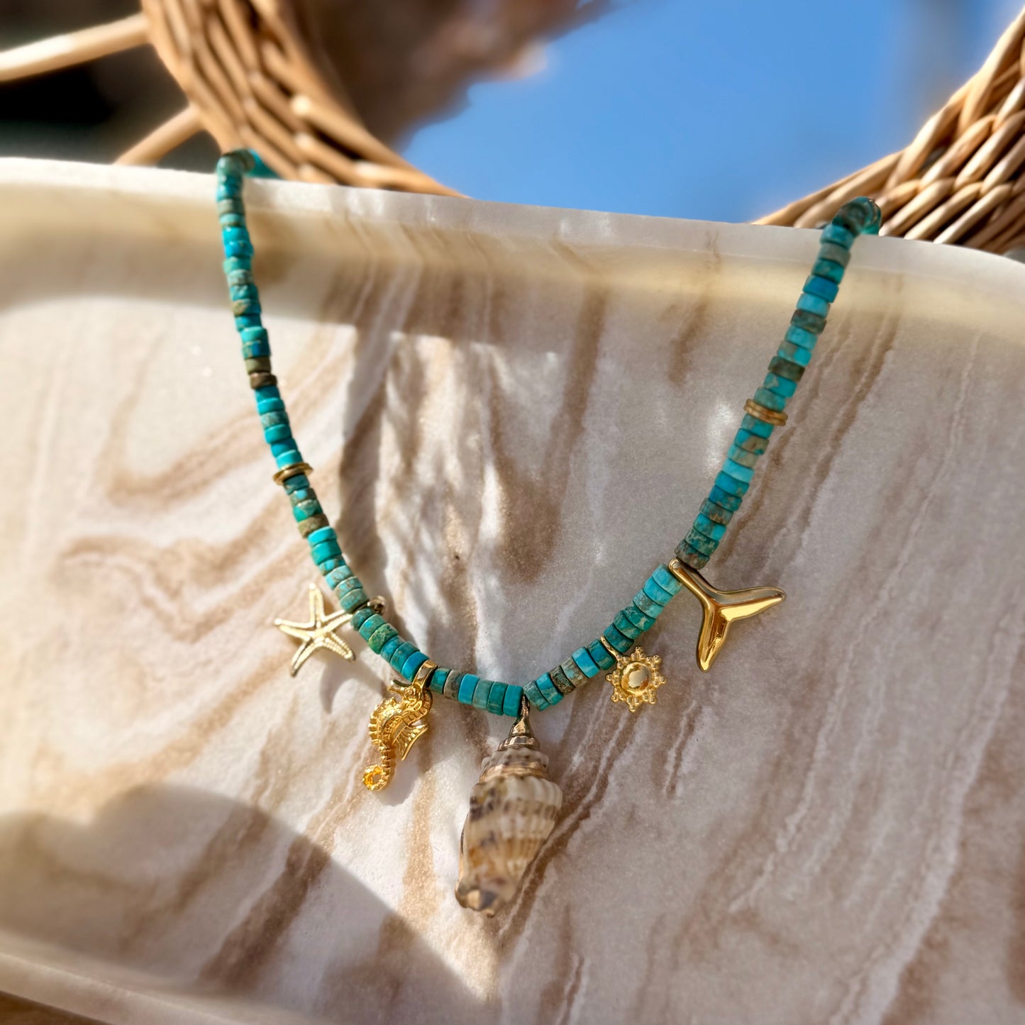 Collier Lagune Turquoise