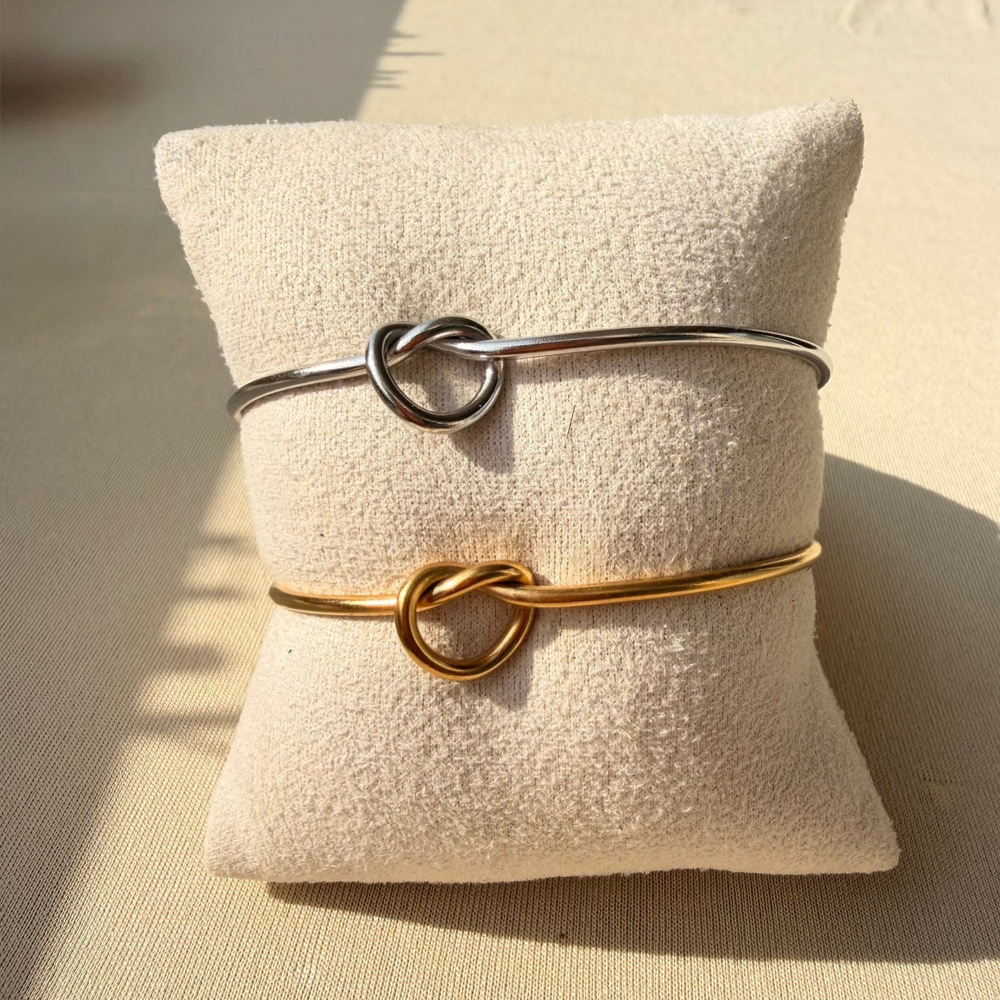 Bracelet Noeud en Acier Inoxydable