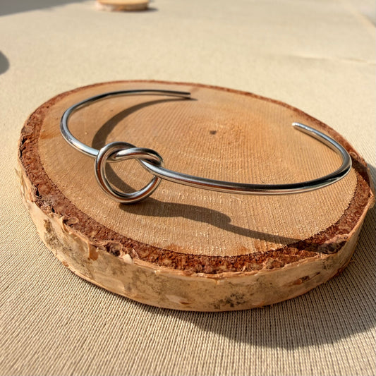 Bracelet Noeud en Acier Inoxydable