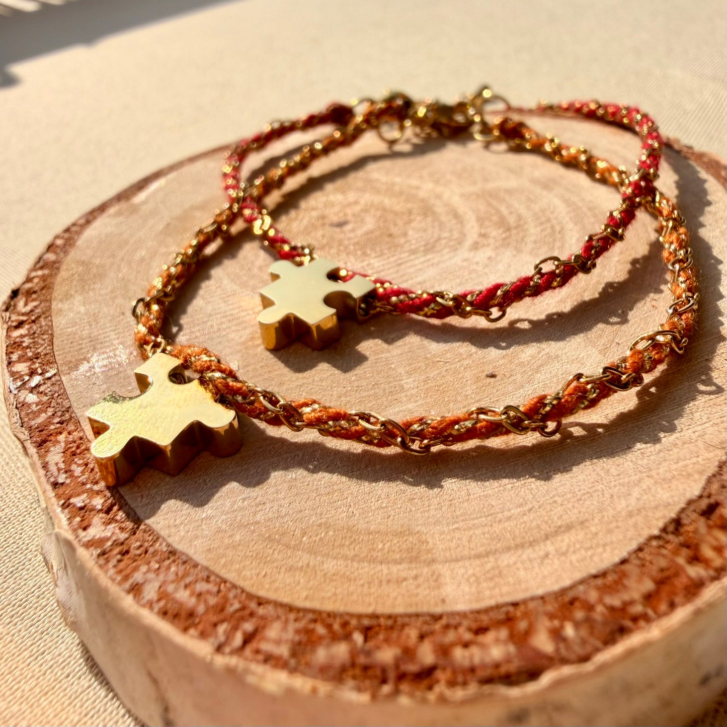 Bracelet Puzzle – Lien Précieux
